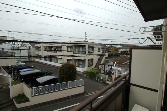 室内からの展望 パールハイツ