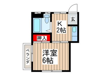 間取図 弥生荘