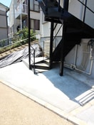 エントランス部分 ベイルーム藤棚