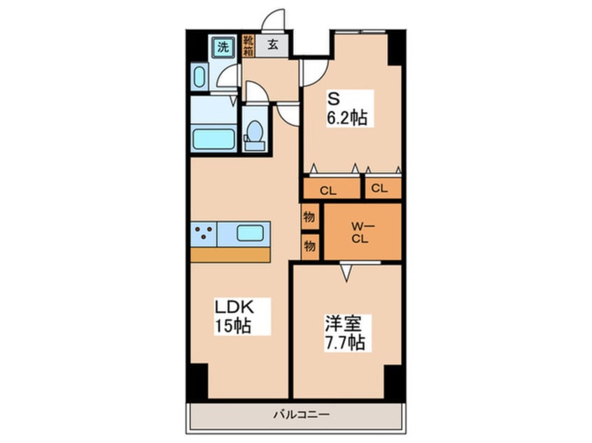 間取図 デラーノ