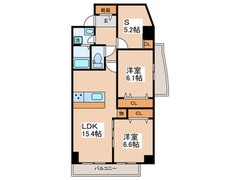 間取図 デラーノ