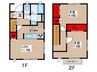 上鷺宮テラスハウス 2LDKの間取り