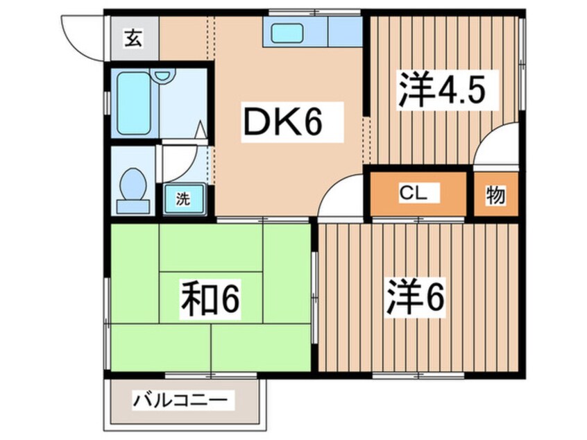 間取図 ランドスケ－プオマタ