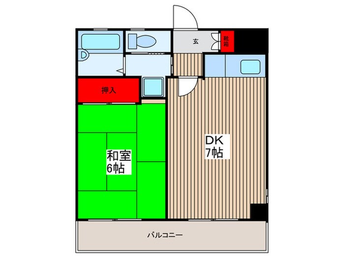 間取り図 グリーンサイド