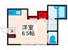 パ－クサイド 1Rの間取り