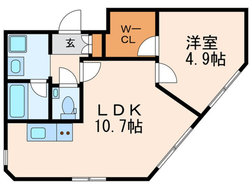 間取図 belle ville 白金