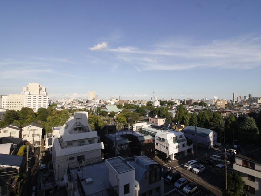 室内からの展望 アイルプレミアム本駒込(803)