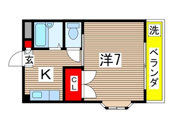 間取図 メゾンルミエ－ル