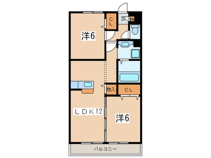 間取り図 グランドソレイユ