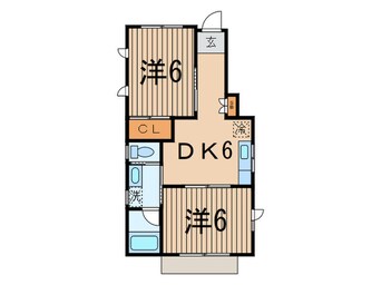 間取図 コーポＣ＆Ｓ