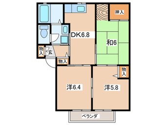 間取図 グレイスコート