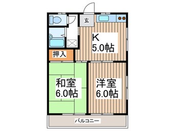 間取図 ファミ－ル小川