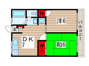 間取図 シティハイムビレッジ