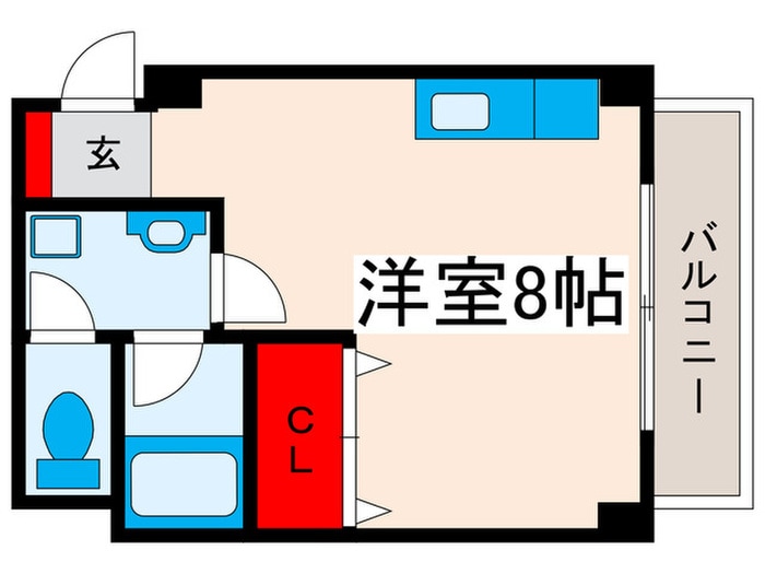 間取り図 Ｔｅｒｒａｓｓｅ　Ｏｋｕ