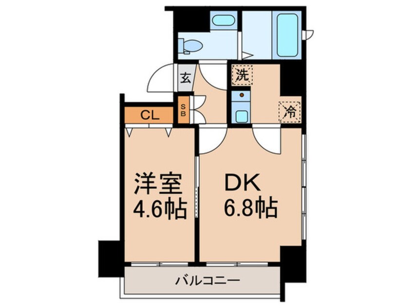 間取図 東池袋デュ－プレックスリズ