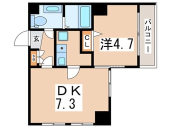 間取図 東池袋デュ－プレックスリズ