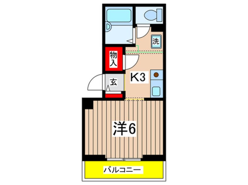 間取図 サンコート梨花