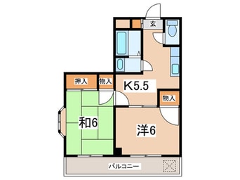 間取図 ヴィラキャトルセゾン
