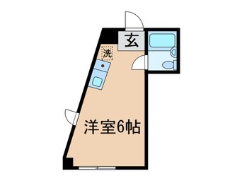 間取図 ライトルヴェ（501）