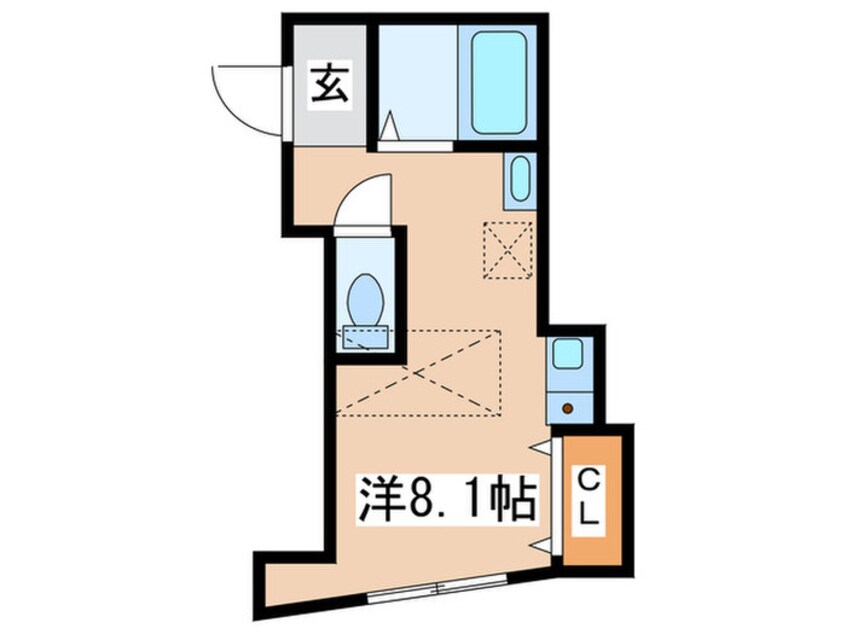 間取図 ディアレスト十間坂