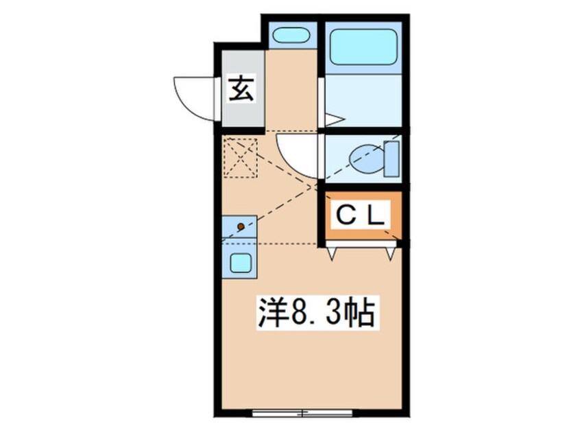 間取図 ディアレスト十間坂