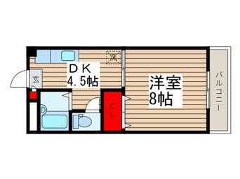 間取図 コ－ポ川島第６