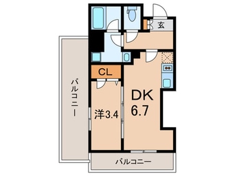 間取図 アーバネックス南品川Ⅱ