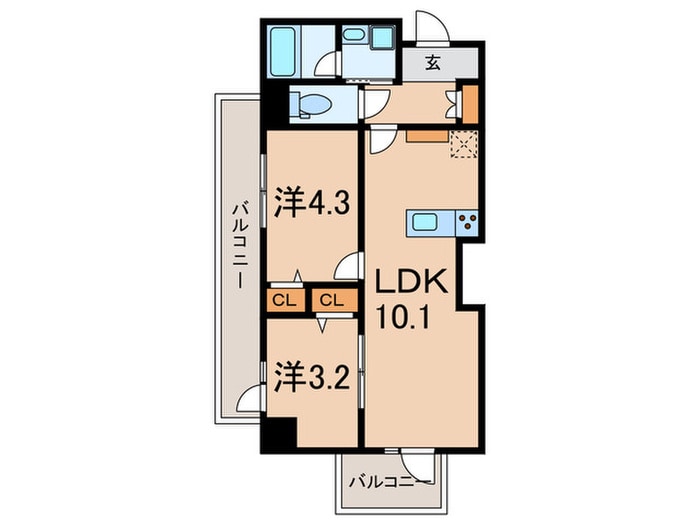 間取り図 アーバネックス南品川Ⅱ