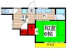 メゾン志木 2Kの間取り