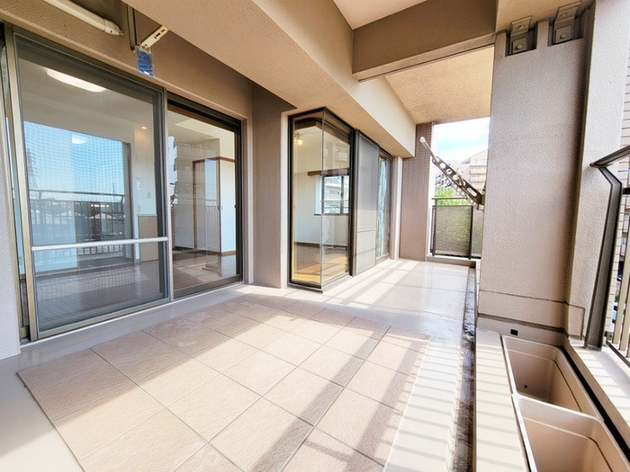 ベランダ・バルコニー ｶﾞｰﾃﾞﾝﾌﾟﾗｻﾞ新検見川4番館(301)