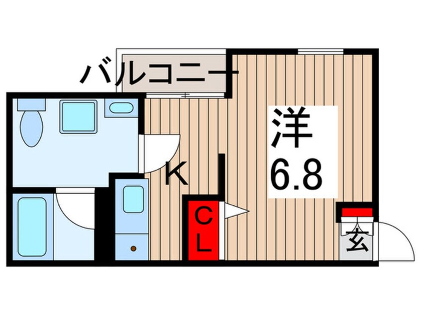 間取図 CORDEA小菅