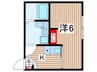 CottonWell・M 1Kの間取り