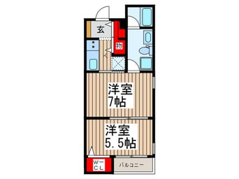 間取図 ALIKA曳舟