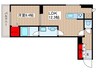 グランレーヴ上小町 1LDKの間取り