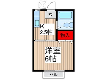 間取図 レイクサイド