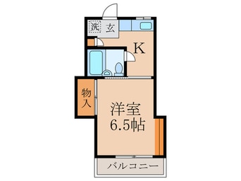 間取図 コ－ポ大澤