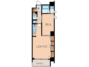 間取図 パ－クアクシス八丁堀