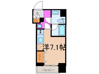 間取図 パ－クアクシス八丁堀