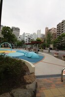 越前堀児童公園(公園)まで200m パ－クアクシス八丁堀