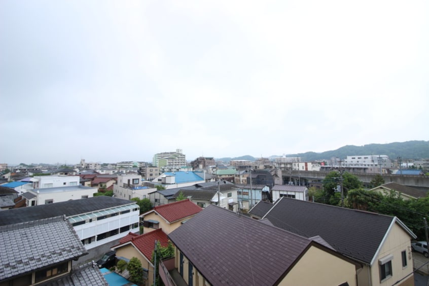 室内からの展望 クレスト多摩川