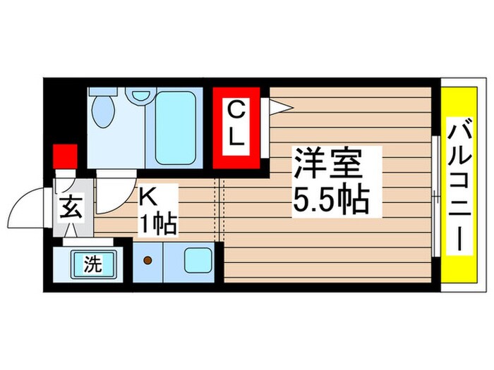 間取り図 ジョイフル谷津