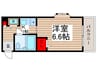 ジョイフル谷津 1Kの間取り