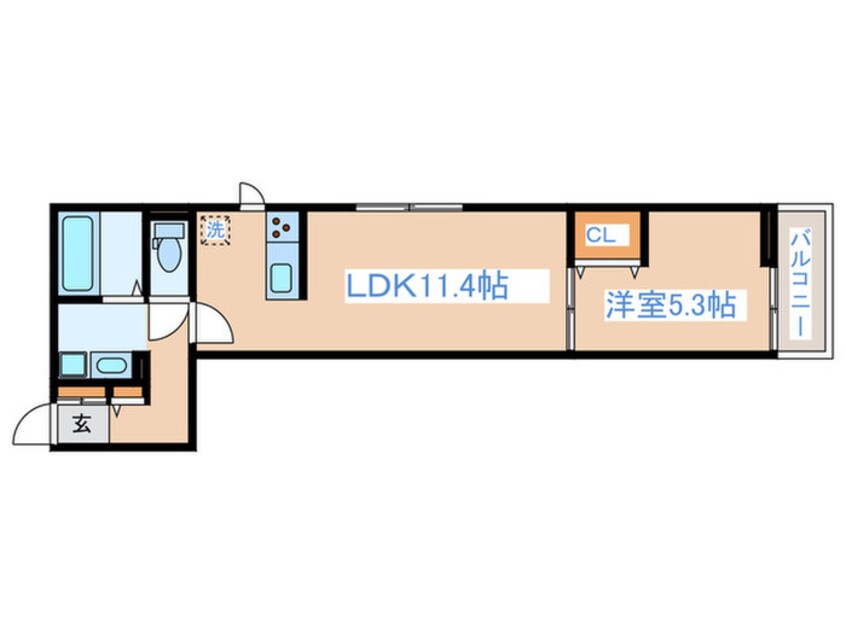 間取図 Dスクエア元本郷