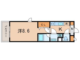 間取図 ＬＥＯＮＥ　ＫＯＭＡＺＡＷＡ