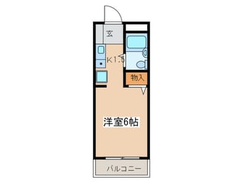 間取図 コーポ甘利