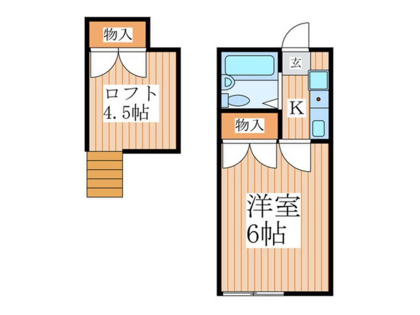 間取図 向台ハイツ