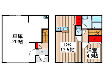間取図 ウインドレスブルー