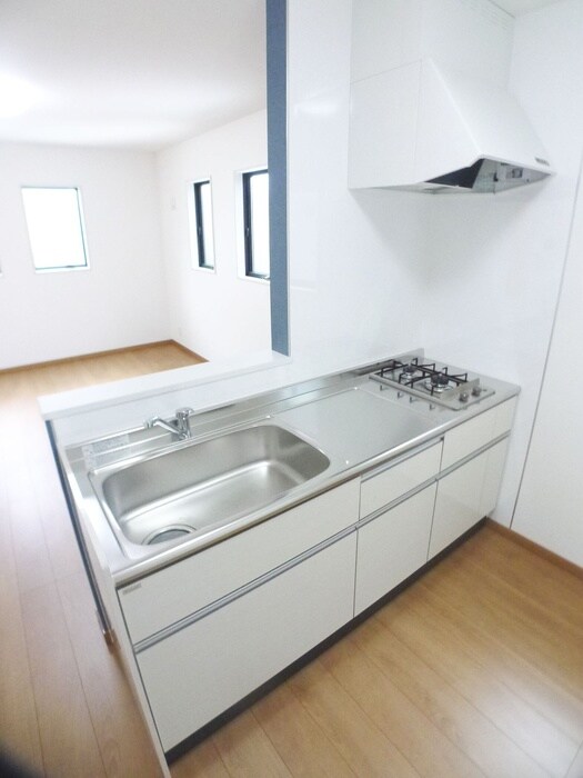 キッチン ウインドレスブルー