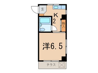 間取図 レジデンス多摩川