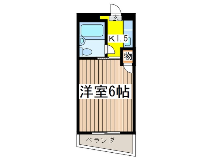 間取り図 レジデンス多摩川